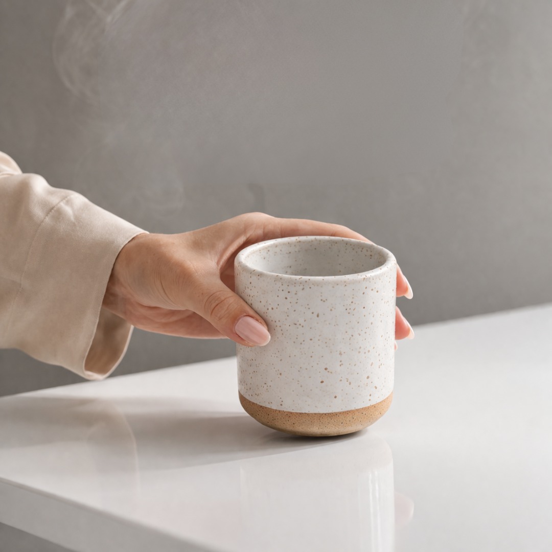 In a market saturated with smooth glass and high-gloss finishes, the Speckled Sand Ceramic Jar offers a return to the organic. This is the vessel for the brand that values "Organic Modernism" a tactile experience that grounds your fragrance in earthy, artisanal luxury.

The contrast between the refined, speckled glaze and the raw, exposed clay base creates a sensory depth that glass simply cannot replicate. It tells a story of craftsmanship and intentionality, instantly elevating your collection from a simple product to a curated home accessory.

At Alchemy Art Studio, we specialize in the "Un-Generic". While the market moves fast, we provide the timeless foundations that help your brand stand still and be noticed. This ceramic masterpiece is designed for the 2026 consumer who seeks comfort, texture, and a connection to the natural world.

With our turnkey private labeling and low 100-unit MOQs, we handle the manufacturing complexity so you can focus on the art of the scent.

Is your brand ready to embrace the power of texture?

DM us now for our 2026 Ceramic Catalog and explore our bespoke private labeling options.

#CeramicCandleJars #OrganicModernism #LuxuryPackaging #PrivateLabelCandles #WholesaleDesign #CandleBusinessOwner #AlchemyArtStudio