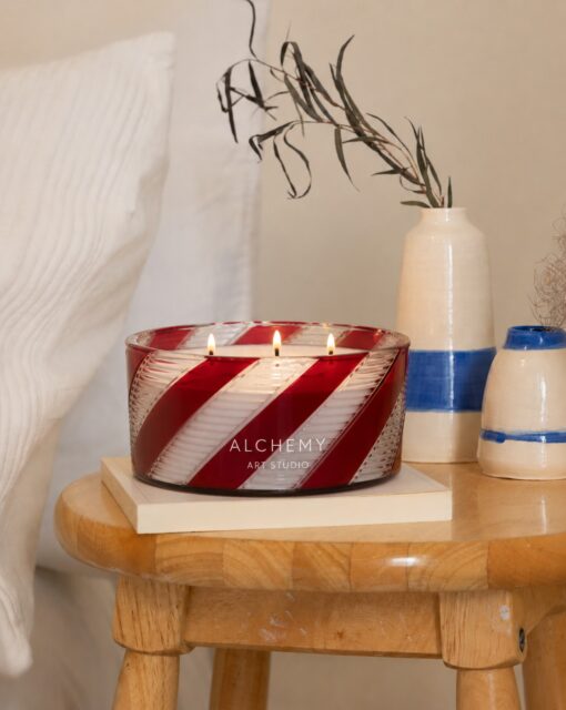 Three wicks. One statement. Zero compromise.

This is not just a candle. This is a centrepiece.

Our bold red and white striped multi-wick glass bowl candle is the kind of product that earns its place in a room long before it is ever lit. It commands attention on a shelf, a coffee table, a hotel suite, a gifting suite. It is the piece your customers pick up first, photograph first, and talk about first.
Because in the luxury home fragrance market, the vessel is the first sale. The scent is the second.
And this vessel closes both.

Introducing the Alchemy Art Studio Large Format Candle Collection.
Crafted for retailers, hospitality brands and gifting businesses who understand that size, design and shelf presence are not just aesthetics. They are a commercial strategy.

Why global buyers are adding our large format range to their wholesale orders:
Triple-wick design, longer burn time, higher perceived value, stronger repeat purchase rate
Statement vessel design, built to drive impulse purchases and social sharing
Large format gifting appeal, perfect for festive seasons, corporate gifting, hospitality and luxury retail
Custom branding available, your label on a vessel this distinctive
MOQ 500 units, scalable across sizes, finishes and fragrance profiles
Worldwide export ready, serving buyers across the US, UK, Europe, Middle East, Australia and beyond
Private label and OEM manufacturing available for brands ready to scale

The gifting season window is opening. Buyers who move early secure better pricing, priority production slots and guaranteed stock availability.
Your customers are already looking for something extraordinary.
Give them this.

DM us or comment BIG3 below to receive our large format catalogue, size guide and international wholesale pricing sheet.
Crafting Premium. Exporting Worldwide.

#LargeFormatCandles #MultiWickCandles #WholesaleCandles #LuxuryGiftingSupplier #GlobalCandleExporter