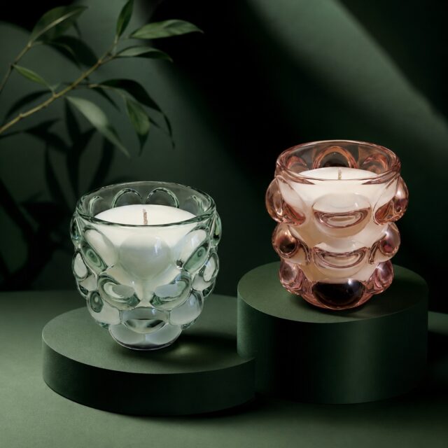 A premium candle starts with the details customers notice first.

From the clarity and finish of the glass to the depth of its textured surface, every element of these candle jars is designed to give the finished product a refined, high-quality appearance.

The translucent green and rose tones add character without overpowering the candle, while the dimensional glass detailing creates interesting reflections as light passes through the surface.

Paired with clean white wax and a neatly finished wick, the result is a candle that works equally well as a home-fragrance product and a decorative piece

These glass vessels can be developed for private-label and wholesale collections, with opportunities for different colours, fragrances, branding and customisation depending on the requirements of the brand.

At Alchemy Art Studio, we manufacture and export candle vessels and finished home fragrance products for international brands looking for distinctive, market-ready designs.

Looking for premium glass candle vessels for your next collection? Get in touch with us.

#AlchemyArtStudio #CandleVessels #GlassCandleVessels #CandleManufacturing #HomeFragrance #CandleBrands #WholesaleCandles #HomeDecor #B2BManufacturing #IndianManufacturing