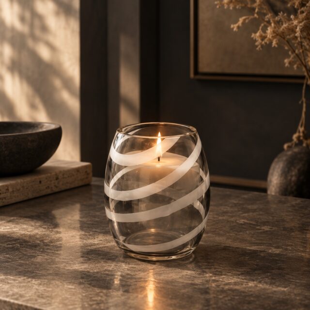 A shape that catches the light. A finish that catches the eye. ✨

This spiral glass piece brings together a softly rounded silhouette, clean detailing and a play of transparency that gives it a distinctive presence. Designed to work beyond a traditional candle format, it can be developed as a candle container, decorative holder, tabletop accent or versatile home décor piece—giving brands more ways to build a collection around one strong design.

For us, good design starts with good manufacturing. At Alchemy Art Studio, we focus on glass quality, clarity, smooth edges, consistent dimensions, structural strength and precise finishing to achieve a refined look across production quantities. We manufacture and export custom candle vessels and home décor products in glass, metal, ceramic and other materials, with options for different shapes, colours, textures, finishes and decorative treatments. Whether you are developing a private-label candle range or sourcing distinctive décor for your collection, we can help turn a design concept into a finished product made for your brand.

Designed to be noticed. Manufactured to be part of your collection.

#AlchemyArtStudio #HomeDecor #GlassDecor #CandleVessels #HomeFragrance #CandlePackaging #PrivateLabel #CustomManufacturing #HomeDecorBrands