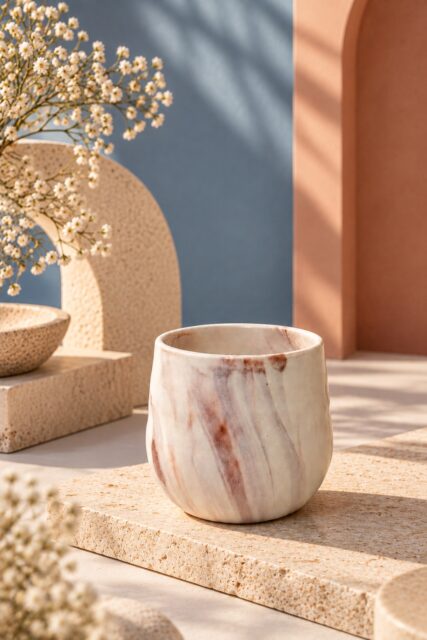 Some pieces are defined by colour, others by texture — and some by the quiet beauty of both. ✨

This marble-inspired ceramic candle container brings together soft ivory tones, delicate earthy veining, and an organically sculpted silhouette. Its understated finish makes it a beautiful addition to contemporary interiors, while offering home fragrance brands an opportunity to create collections that feel distinctive, refined, and thoughtfully designed. At **Alchemy Art Studio**, we specialise in developing customised ceramic and home décor products for brands looking for quality craftsmanship, versatile designs, and private-label possibilities.

From unique glaze effects to customised shapes, finishes, and branding, we help transform product concepts into collections tailored to your brand’s identity. Whether you're a candle manufacturer, retailer, wholesaler, or lifestyle brand, our team can help you explore designs that balance aesthetics with functionality.

#AlchemyArtStudio #CeramicCandleJars #CeramicDesign #HomeFragrance #CandlePackaging #LuxuryHomeDecor #CeramicCraftsmanship #PrivateLabelManufacturing #CustomCeramics #HomeDecorWholesale #ProductDevelopment #B2BManufacturing #CandleBusiness #InteriorStyling #GlobalSourcing