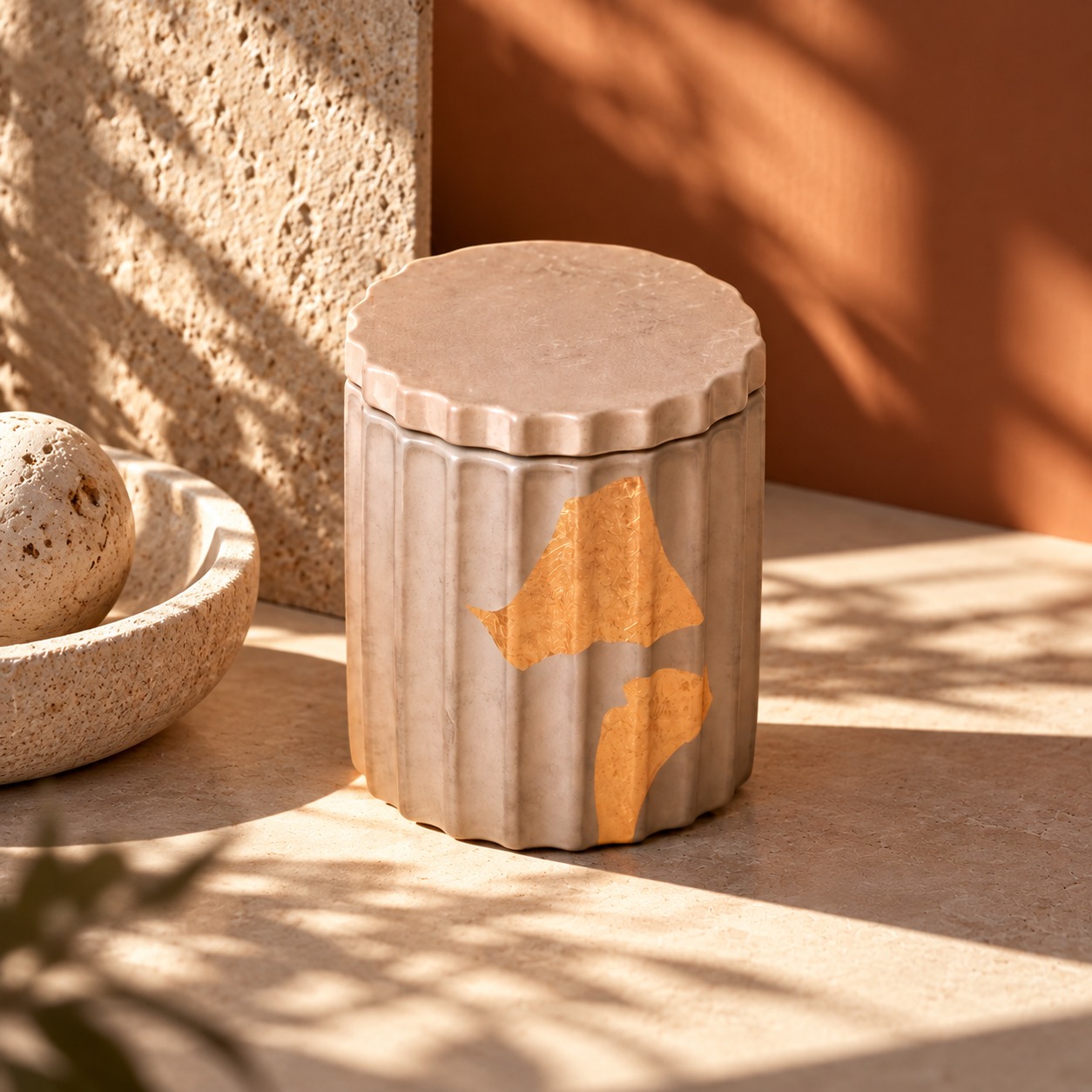 Where craftsmanship meets the warmth of natural elegance.✨

Designed to make an impression beyond the ordinary, this ribbed ceramic creation brings together distinctive contours, a beautifully scalloped lid, and striking metallic accents. Every detail contributes to its visual appeal, while the carefully considered finish reflects the attention to quality that transforms an everyday product into something truly special. From its tactile texture to its artistic surface detailing, this design celebrates the beauty of thoughtful craftsmanship.

At Alchemy Art Studio, we believe great design lies in the details. Our manufacturing capabilities extend beyond conventional candle containers to bespoke ceramic creations and home décor pieces that help brands build distinctive product collections. With versatile finishes, customisation possibilities, and a focus on consistent quality, we partner with businesses to bring their creative visions to life. Whether you're developing a premium home fragrance line or expanding your décor range, we help turn unique concepts into market-ready products.

Let's create something distinctive for your brand.

#AlchemyArtStudio #CeramicDesign #HomeDecor #CandleAccessories #PrivateLabelManufacturing #B2BManufacturing #CustomCeramics #HomeFragrance #ProductDesign #GlobalSourcing