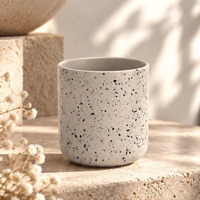 Subtle textures. Timeless forms. Endless possibilities. ✨

Sometimes, it’s the simplest designs that leave the strongest impression. With its understated speckled finish, soft neutral palette, and contemporary silhouette, this ceramic jar brings together minimalism and character. Thoughtfully designed to complement modern interiors, it offers brands a versatile canvas for creating distinctive candle collections, home fragrance ranges, and lifestyle products.

At Alchemy Art Studio, we help businesses transform design concepts into market-ready products through customization, material selection, and a commitment to consistent quality. Whether you’re developing a new private-label collection or expanding an existing range, our ceramic manufacturing capabilities help bring your vision to life. Your design, your identity, our craftsmanship.

#AlchemyArtStudio #CeramicJars #CeramicManufacturing #CandleContainers #PrivateLabelManufacturing #HomeFragrance #B2BExport #ProductDesign #CustomCeramics #HomeDecor #WholesaleCeramics #ManufacturingExcellence